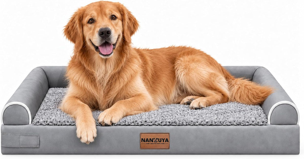 nanuya orthopedic dog bed for large dogs, 36, main product view
