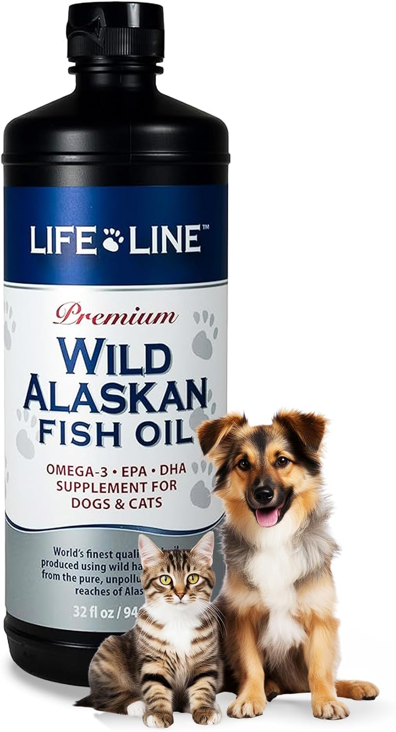 lifeline omega-3 fish oil for pets | wild, main product view