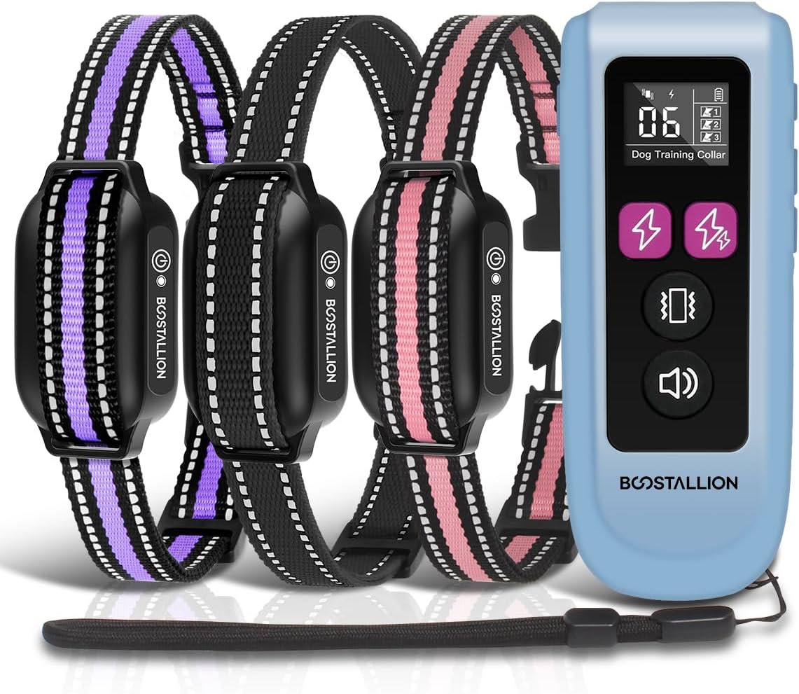 shock collar for dogs 3 pack, 3300ft e, main product view