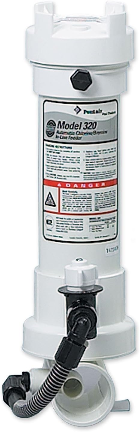 pentair rainbow 320 in-line automatic pool chemical feeder, main product view