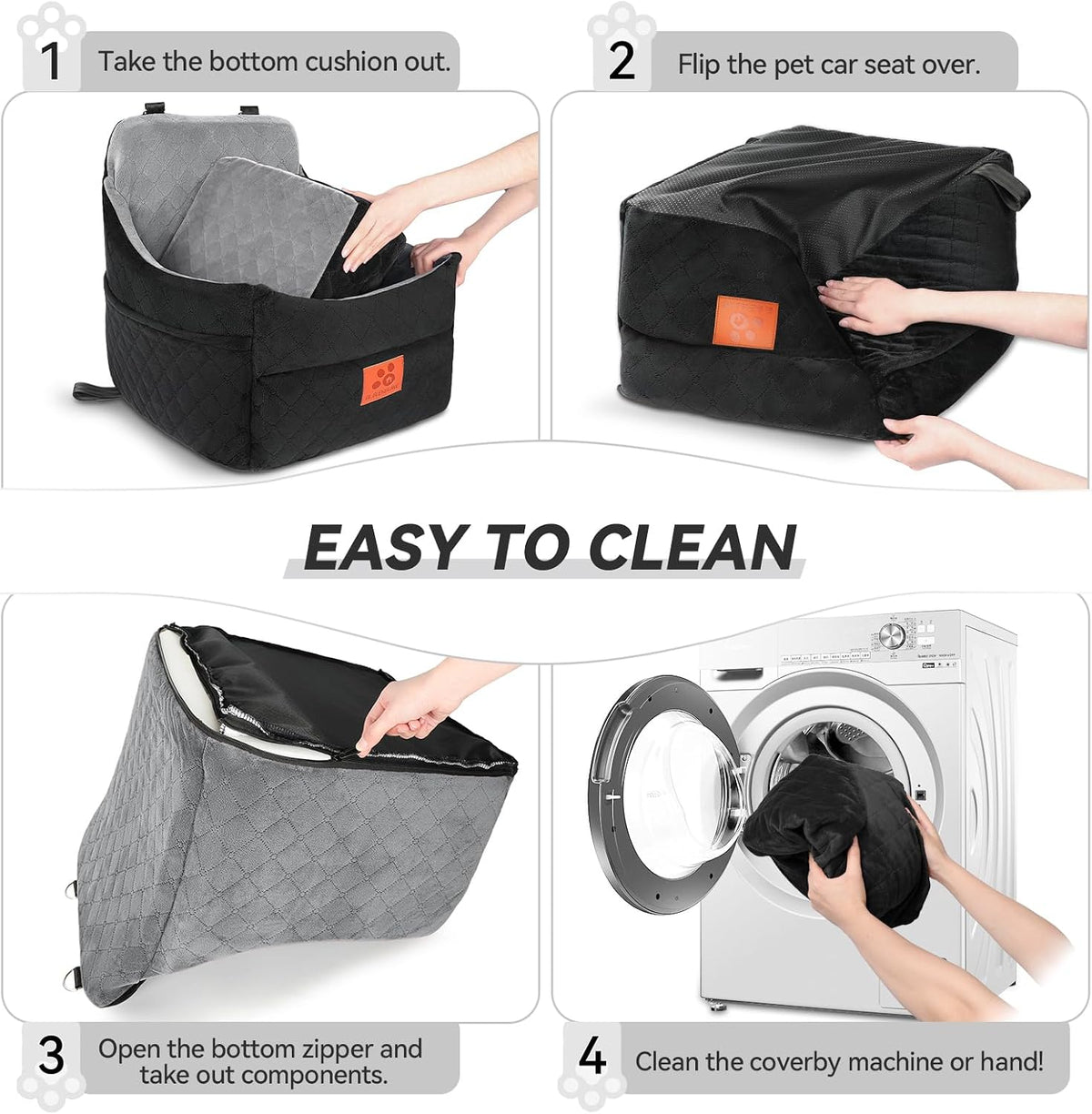 gl glenslave dog car seat for small/medium dogs on a desk or shelf