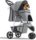 magshion 3-wheel pet stroller for small/medium dogs &, main product view