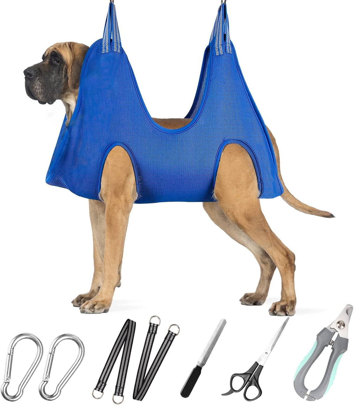 ateson dog grooming hammock for large dogs, nail, main product view