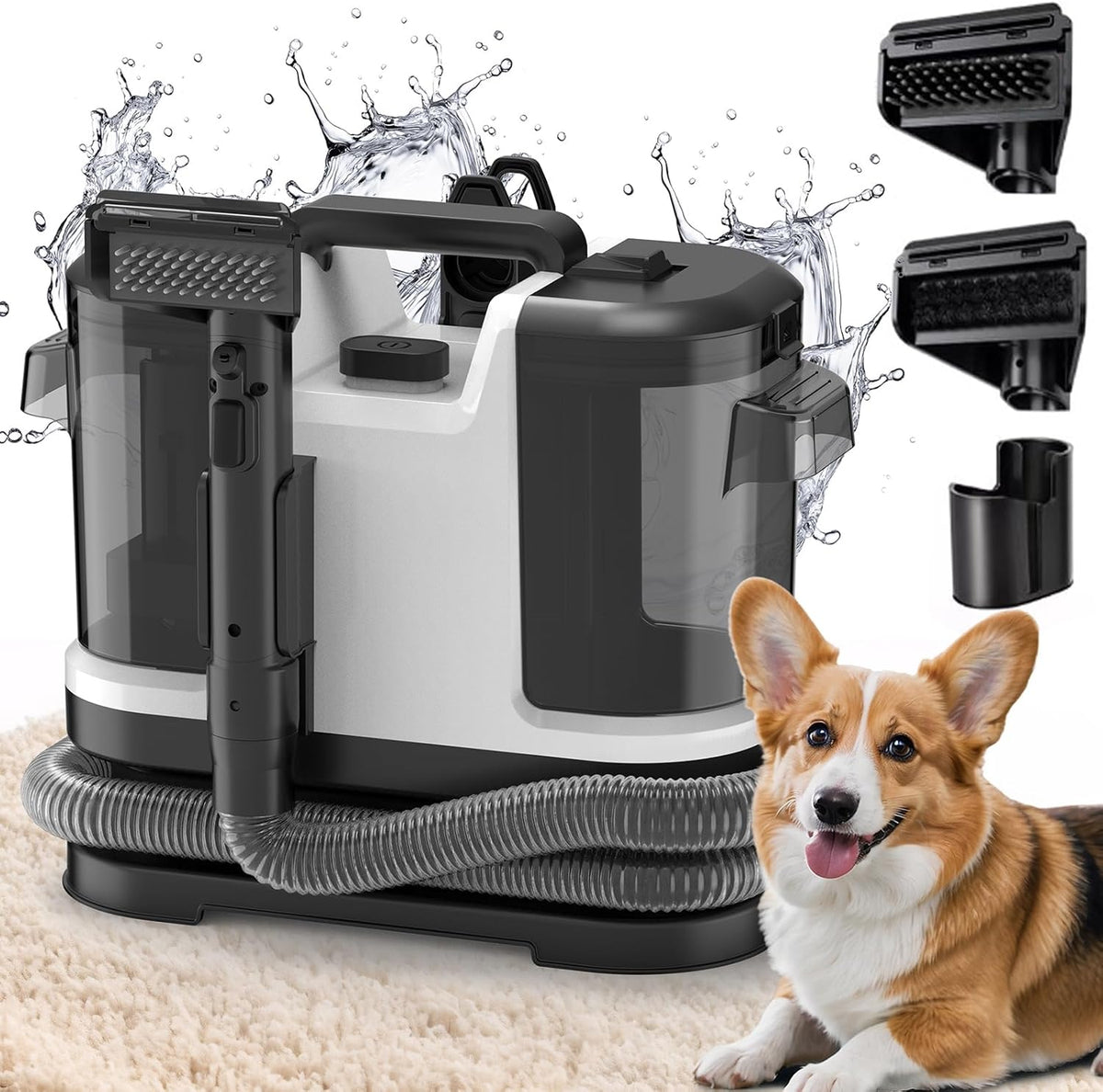 portable carpet & upholstery cleaner, deep cleaning for, main product view