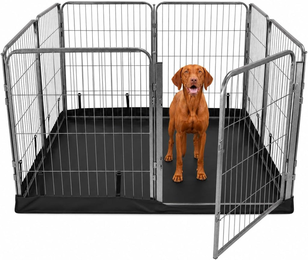 dog playpen w/square bottom floor cover - 32, main product view
