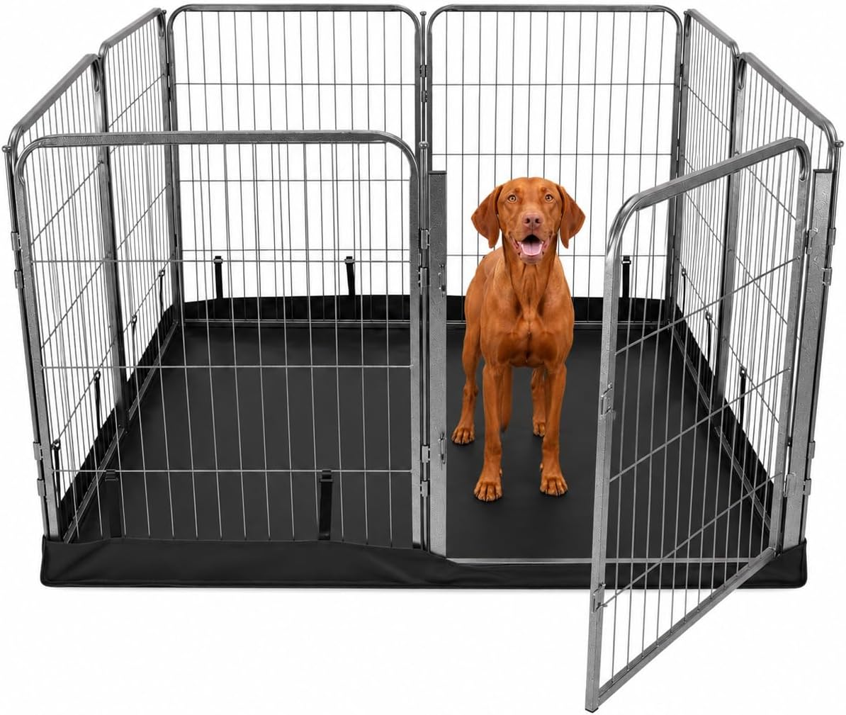 dog playpen w/square bottom floor cover - 32, main product view