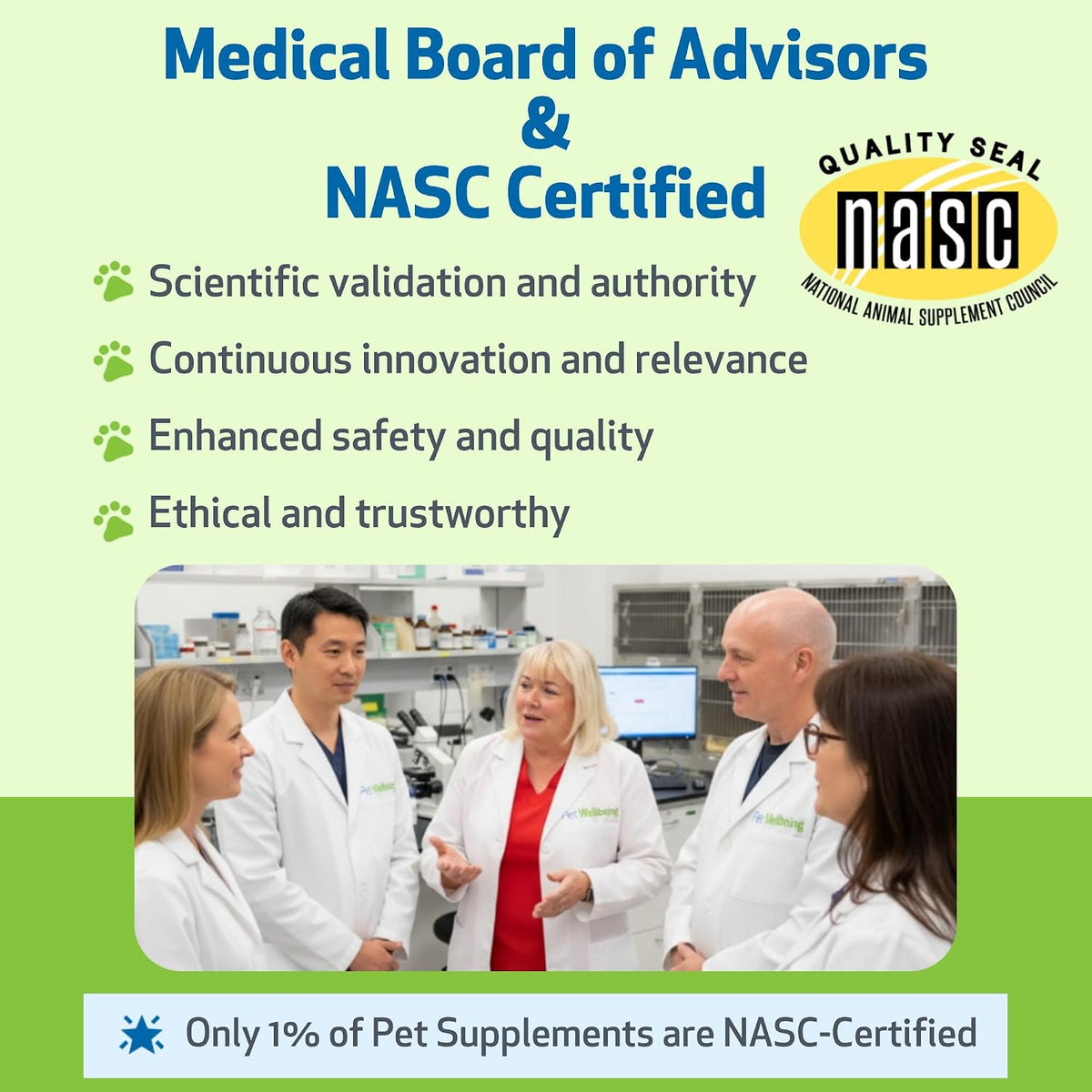 pet wellbeing adrenal care kit for dogs shown in use