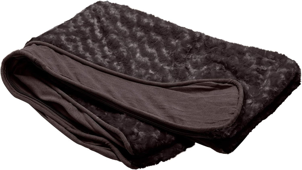 furhaven replacement dog bed cover ultra plush faux, main product view