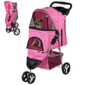 lemy foldable pet stroller,3 wheels cat/dog stroller with, main product view