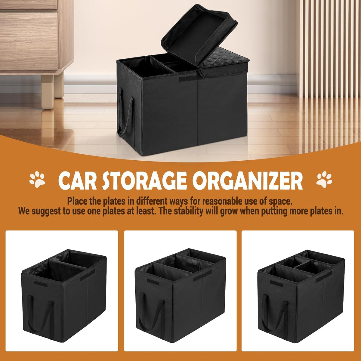 car seat extender for large dogs, back seat, close-up detail