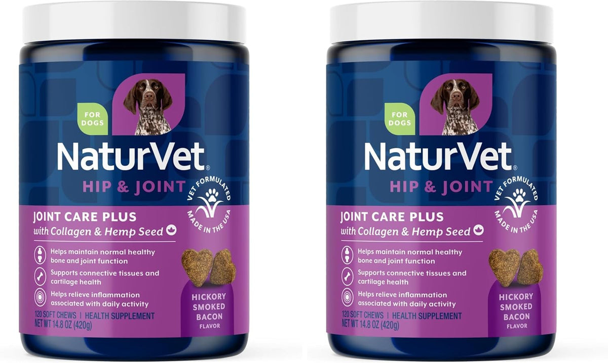 naturvet hemp advanced joint health dog supplement soft, main product view