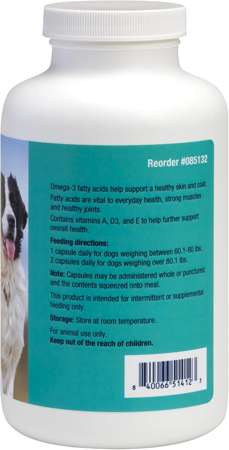 covetrus omega-3 soft gels for large dogs –, close-up detail