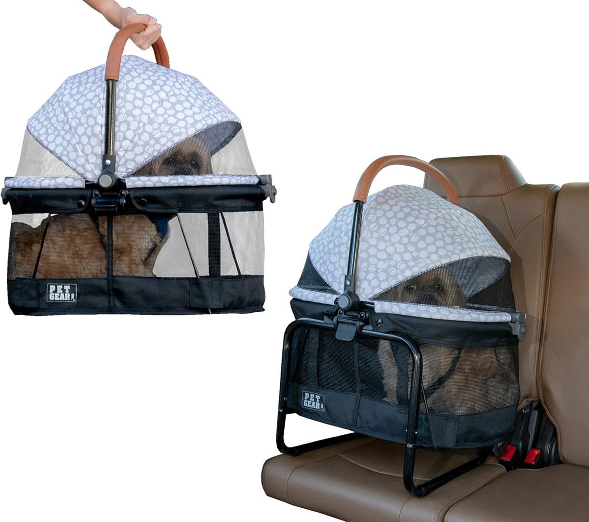pet gear no-zip view 360 pet carrier &, main product view