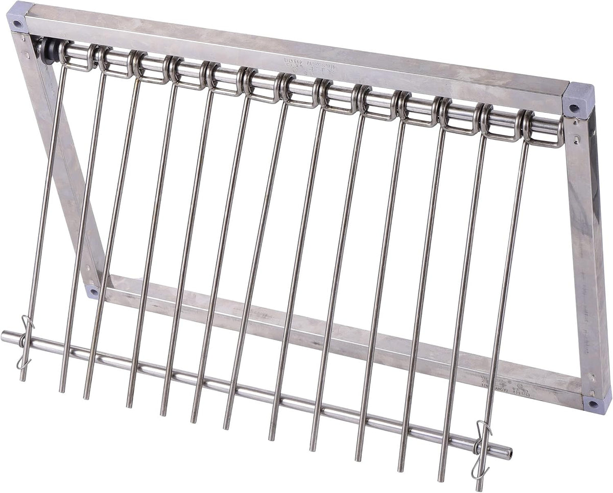 stainless steel pigeon trap door, pigeon door, 50 showing dimensions
