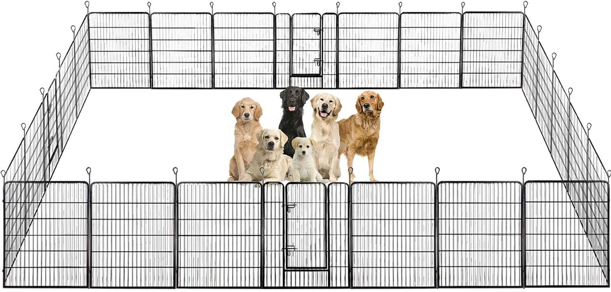 bestpet | dog playpen | 40", 24 panels, main product view