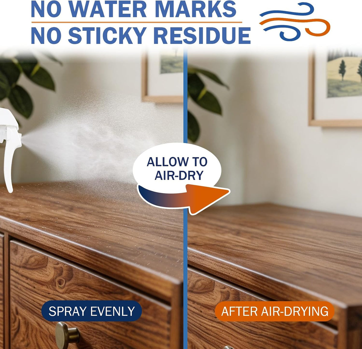 cat allergen neutralizing spray for humans showing dimensions