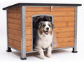 suumerpety indoor outdoor dog house,anti-chewing iron frame dog, main product view
