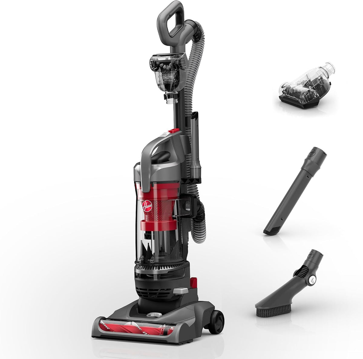 hoover rewind pet upright bagless vacuum cleaner for, main product view