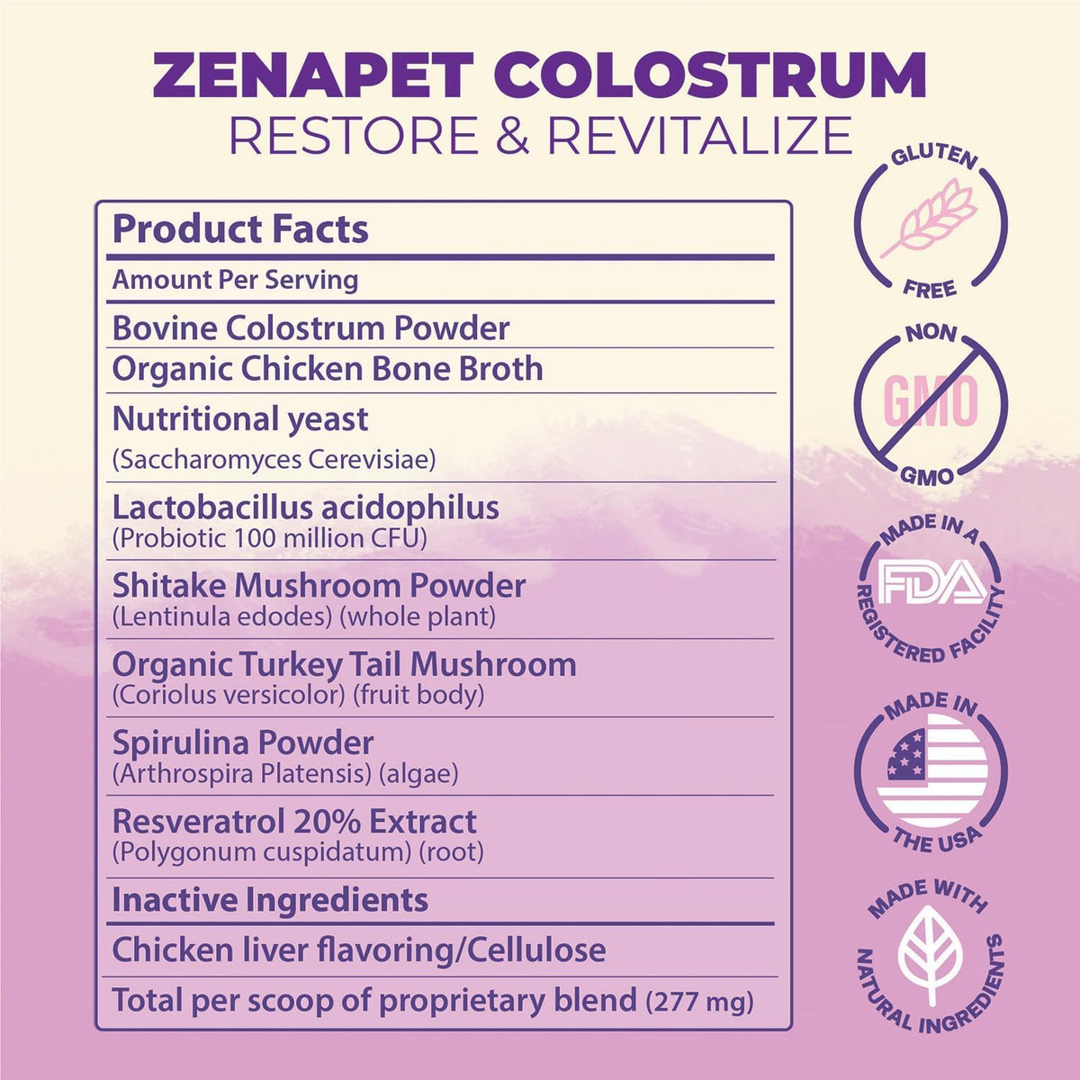 cat colostrum plus premium powder topper, immune & shown in use