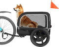 sepnine dog bike trailer, dog cart for bicycle, main product view