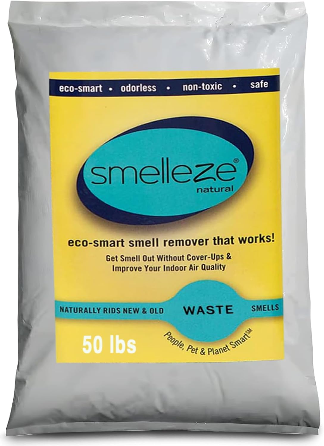 smelleze animal waste & manure smell removal granules, main product view