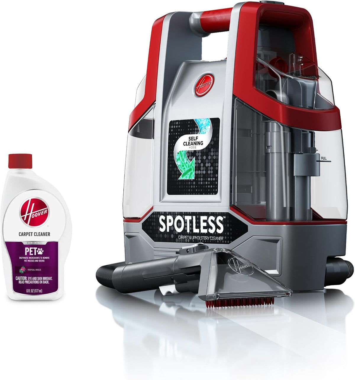 hoover spotless portable carpet + upholstery spot cleaner, main product view