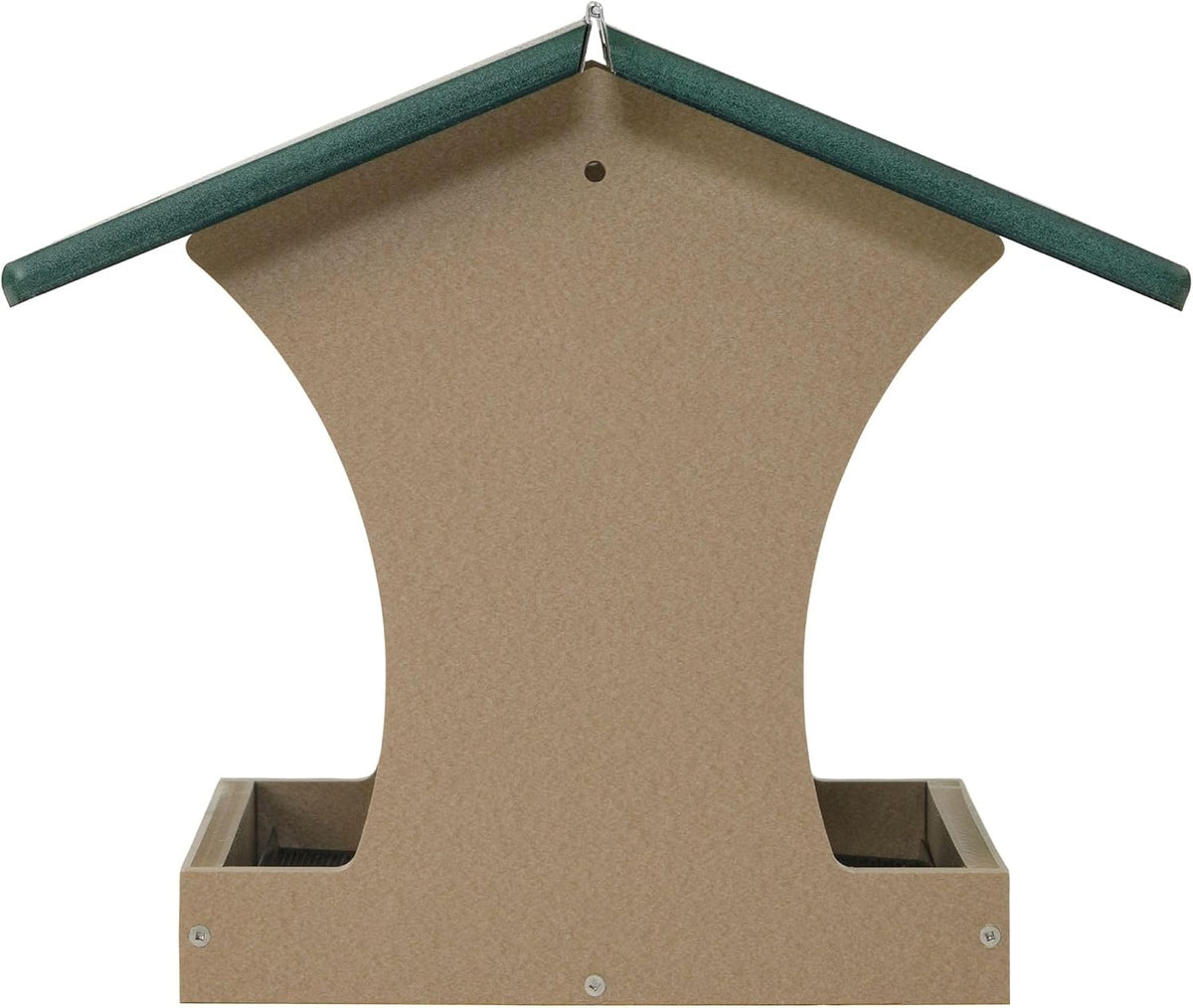 birds choice two-sided hopper bird feeder | large, close-up detail