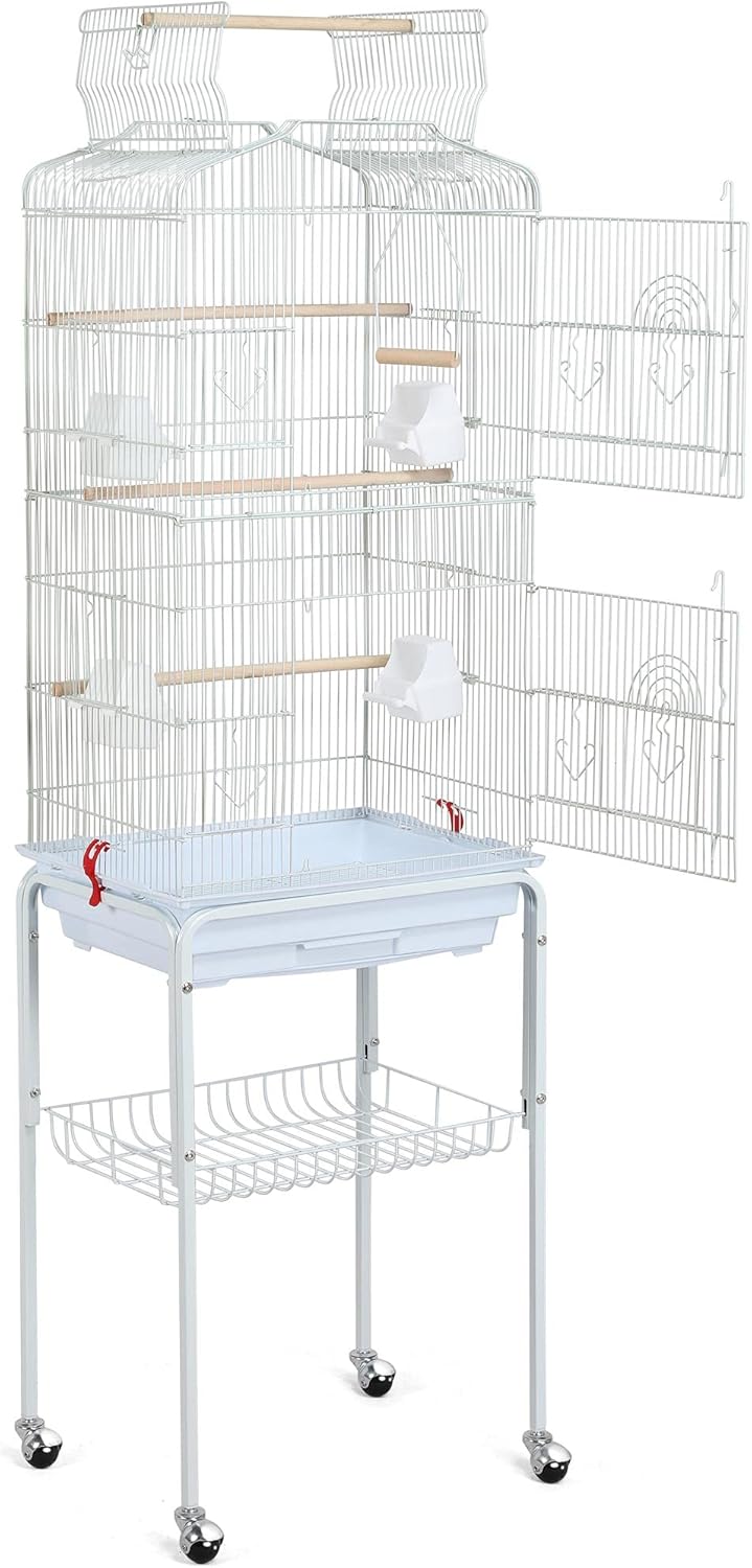 topeakmart open play top large parakeet bird cage, main product view