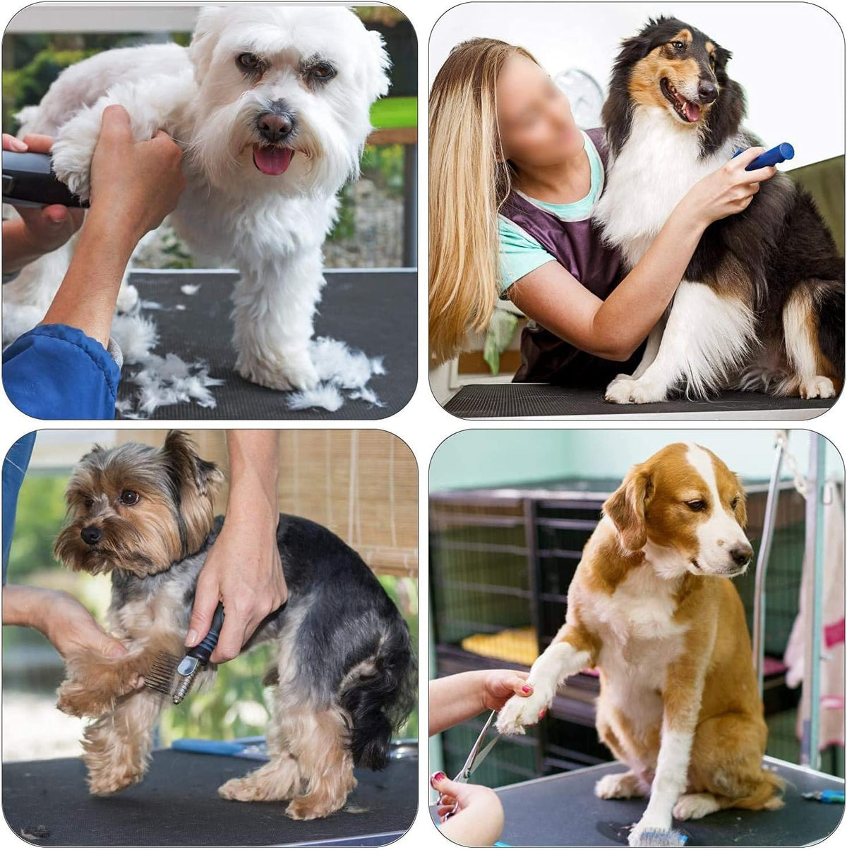dog pet grooming table for large dogs adjustable, side view