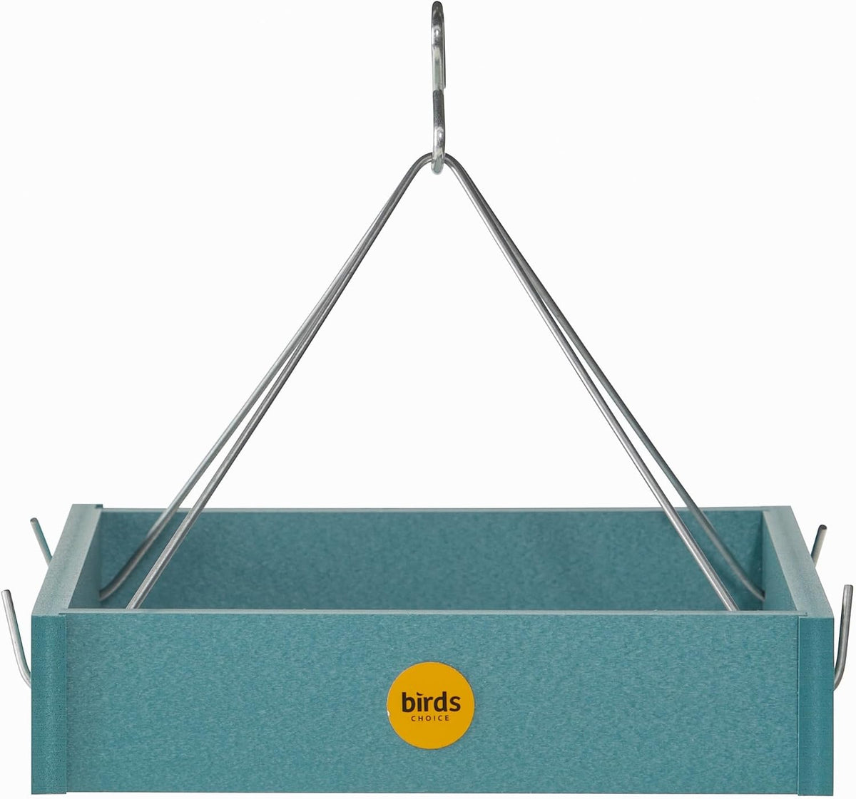 birds choice small hanging platform bird feeder |, close-up detail