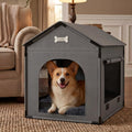 27.6" dog house indoor outdoor dog kennel tent, main product view