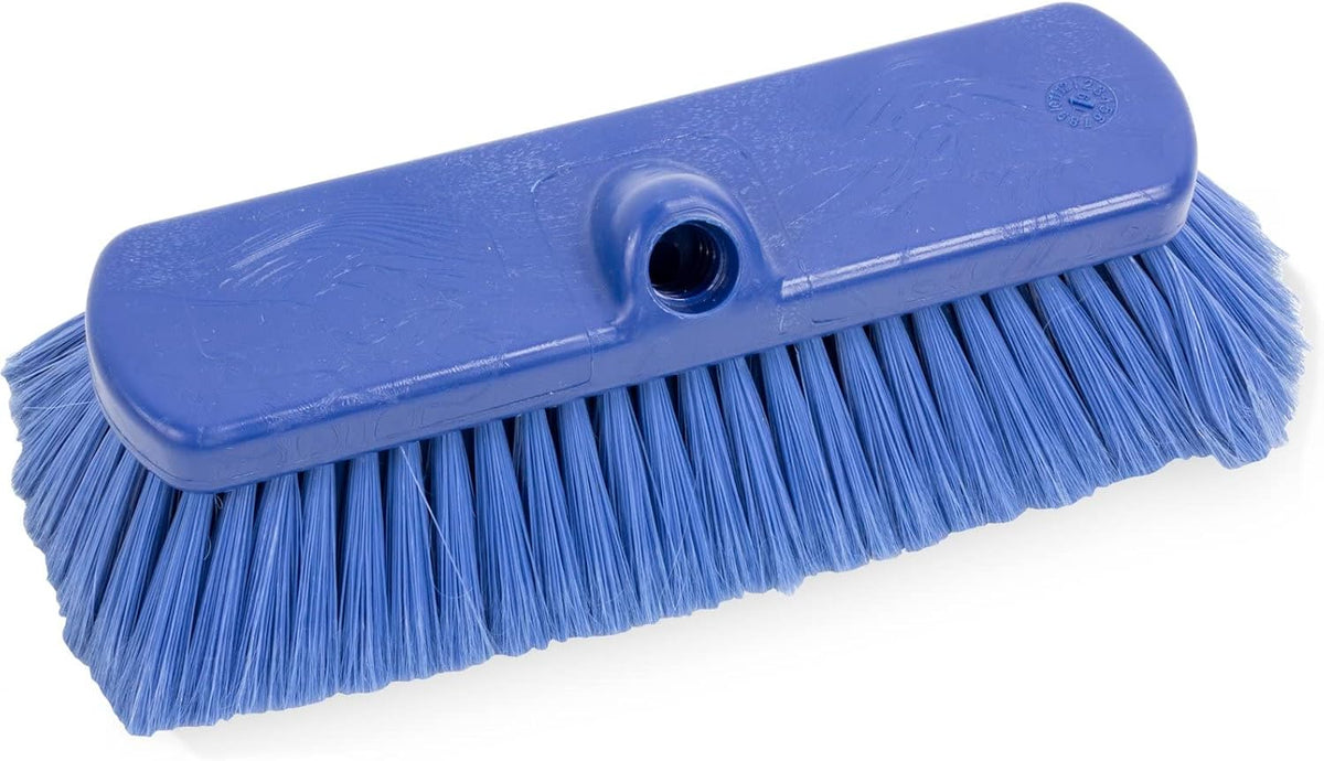 sparta 41278ec14 flo-thru plastic wall scrub brush, equipment, side view