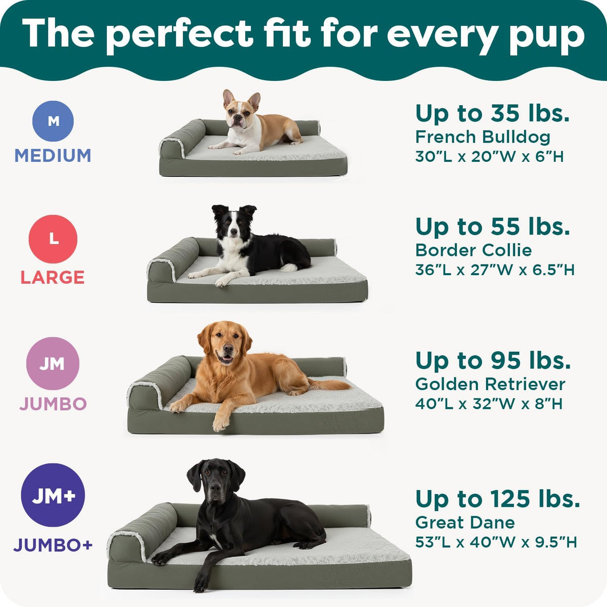 furhaven orthopedic dog bed for large dogs w/, package contents