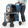 monibloom double dog stroller for small and medium, main product view