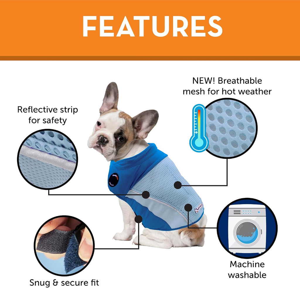 thundershirt breeze for dogs calming anxiety vest, small on a desk or shelf