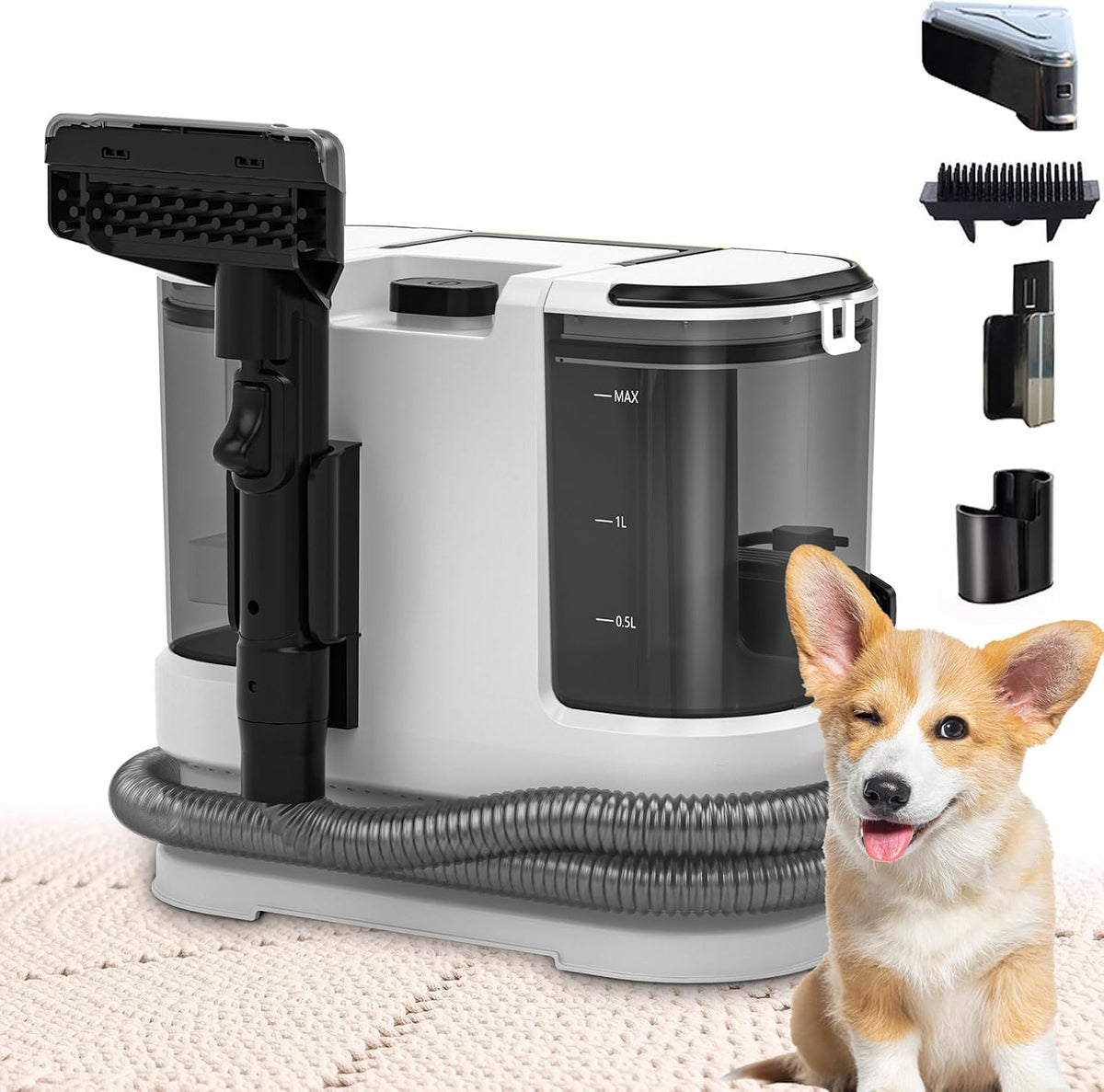 portable carpet & upholstery cleaner, deep cleaning for, main product view