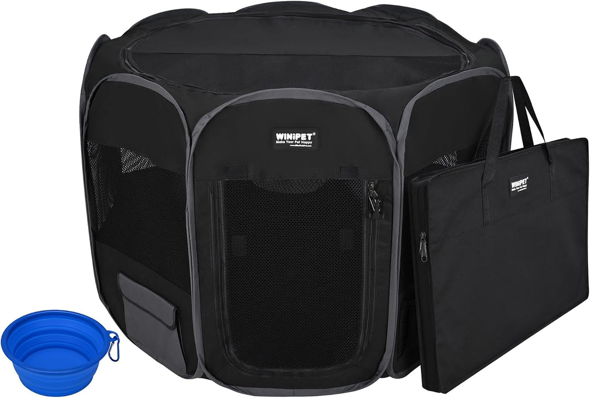 elitefield 2-door soft pet playpen for dogs and, main product view