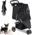 foldable pet stroller for cats and dogs 3, main product view
