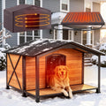 aivituvin extra large heated dog house outdoor with, main product view