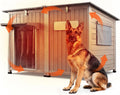 ketive 55" xl insulated outdoor dog house for, main product view