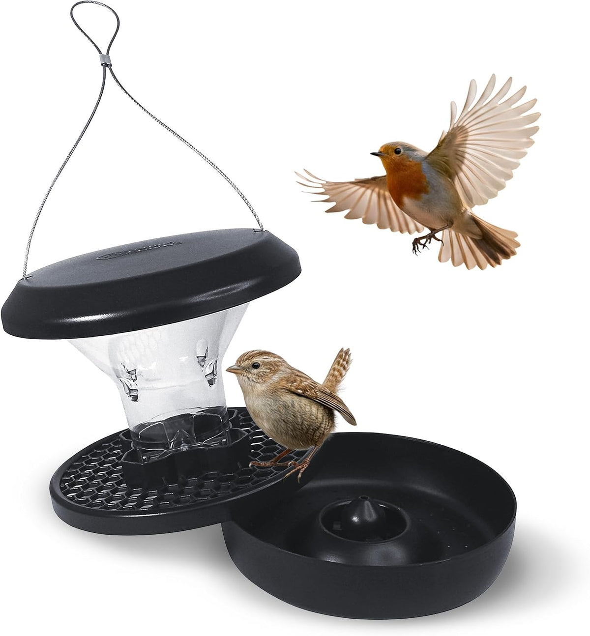 swissinno squirrel proof bird feeder with solid metal, main product view