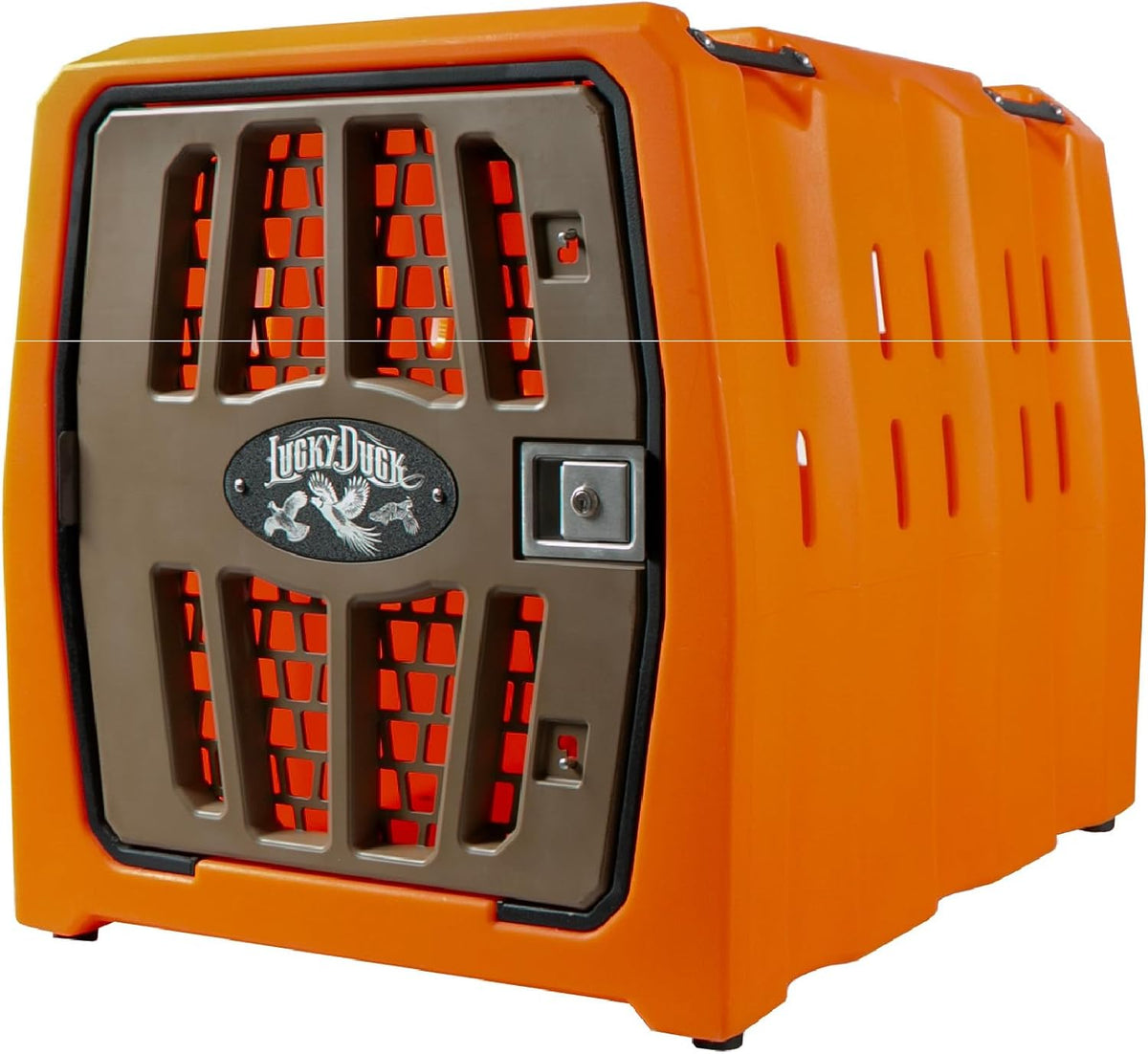 lucky dog kennel, durable crash tested portable dog, main product view