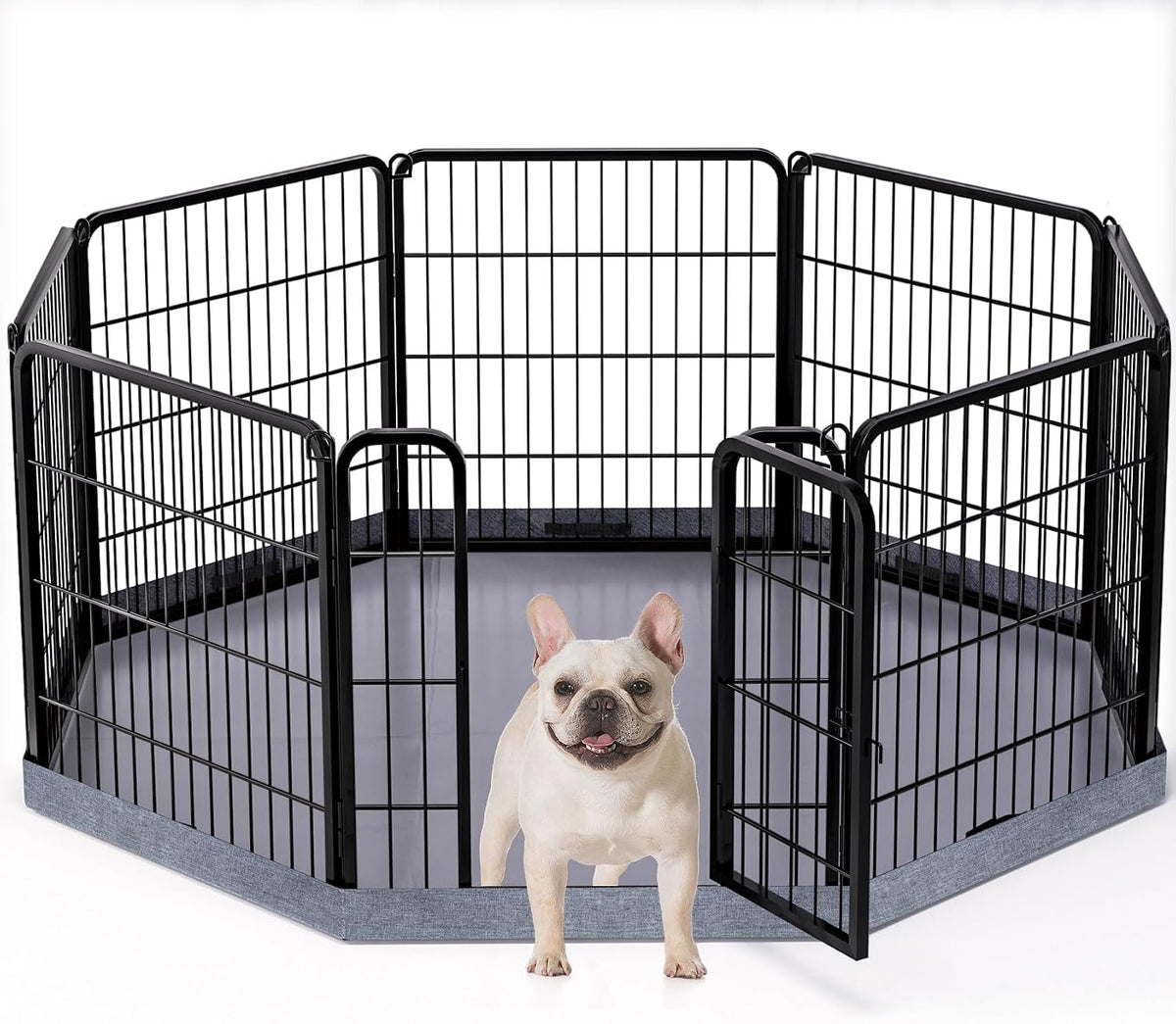 petime dog playpen,metal exercise puppy pen heavy duty, main product view