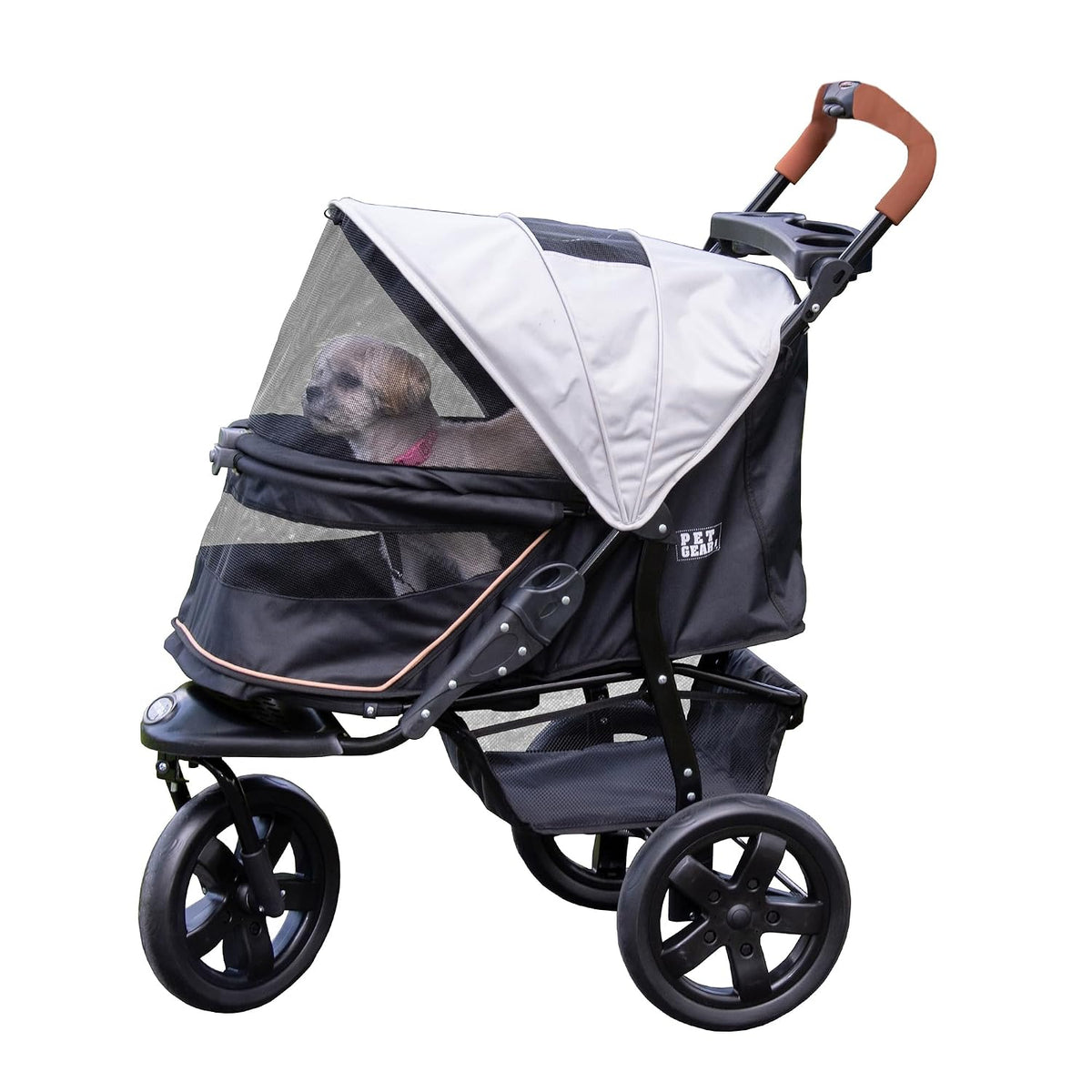 pet gear no-zip at3 pet stroller for cats/dogs, main product view