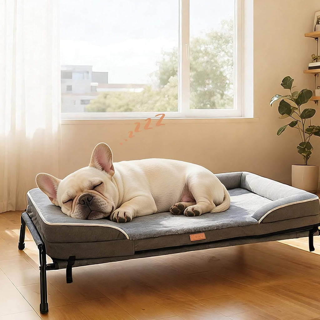 lekereise outdoor elevated dog beds for small dogs, main product view