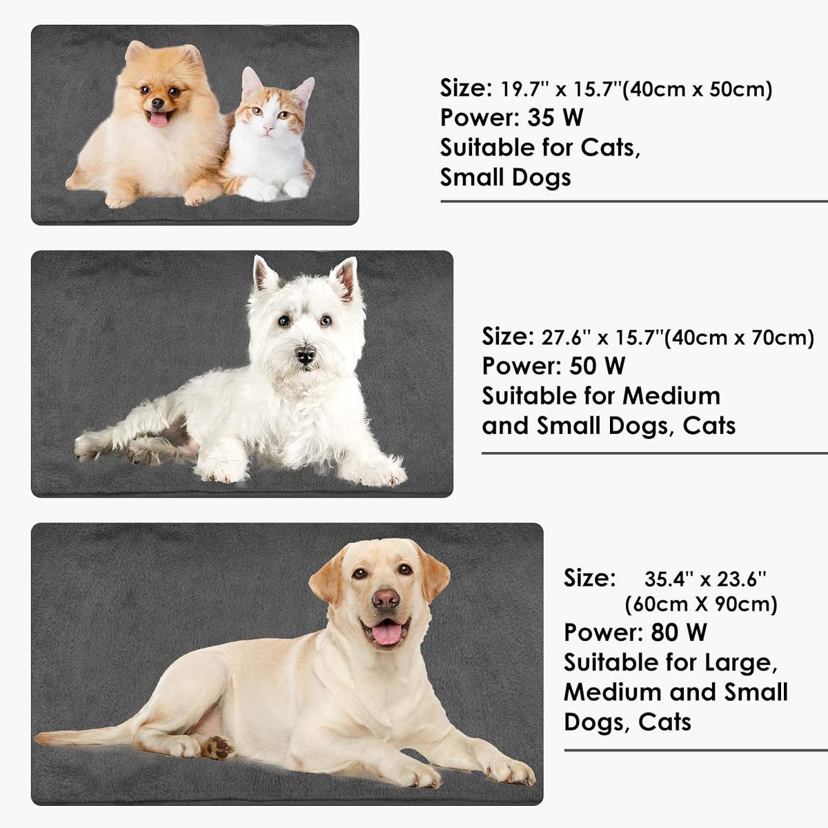 petnf outdoor heated pet bed with waterproof cover,pet on a desk or shelf