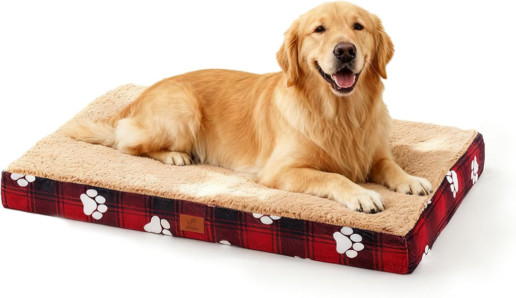 orthopedic xl dog bed for crate 41x27 inch, main product view