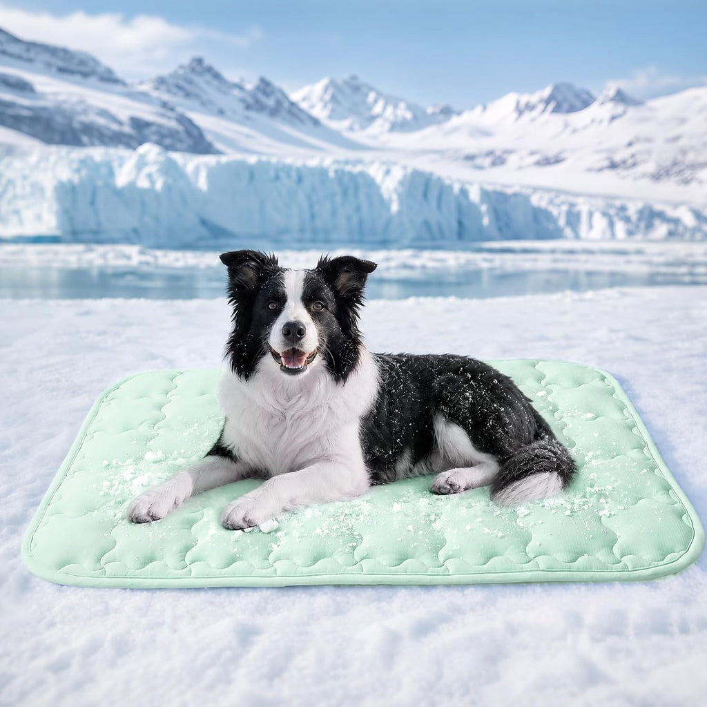 luciphia dog cooling mat, q-max>0.5 non-slip self-cooling pad, main product view
