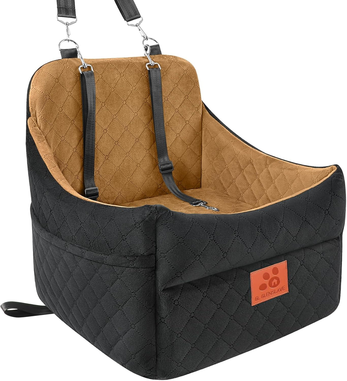 gl glenslave dog car seat for small/medium dogs, main product view