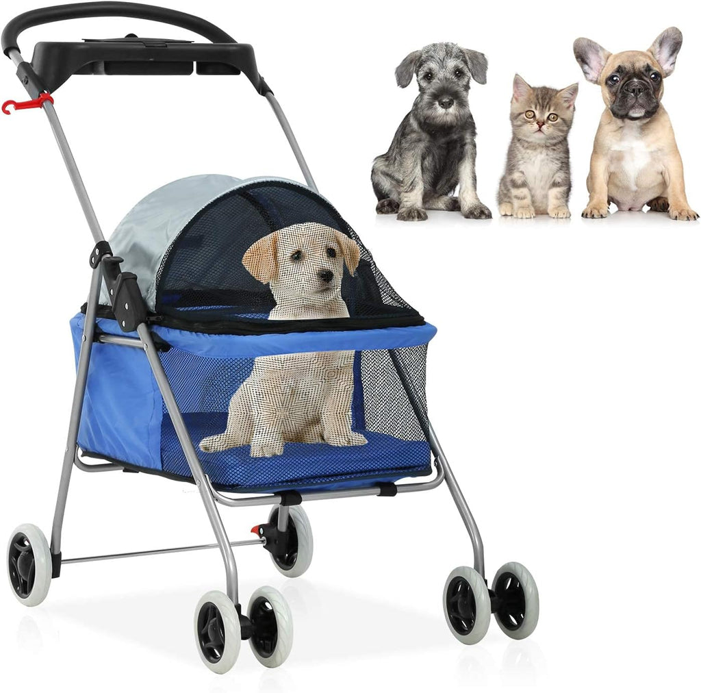 meet perfect pet stroller for small/medium dogs & on a desk or shelf